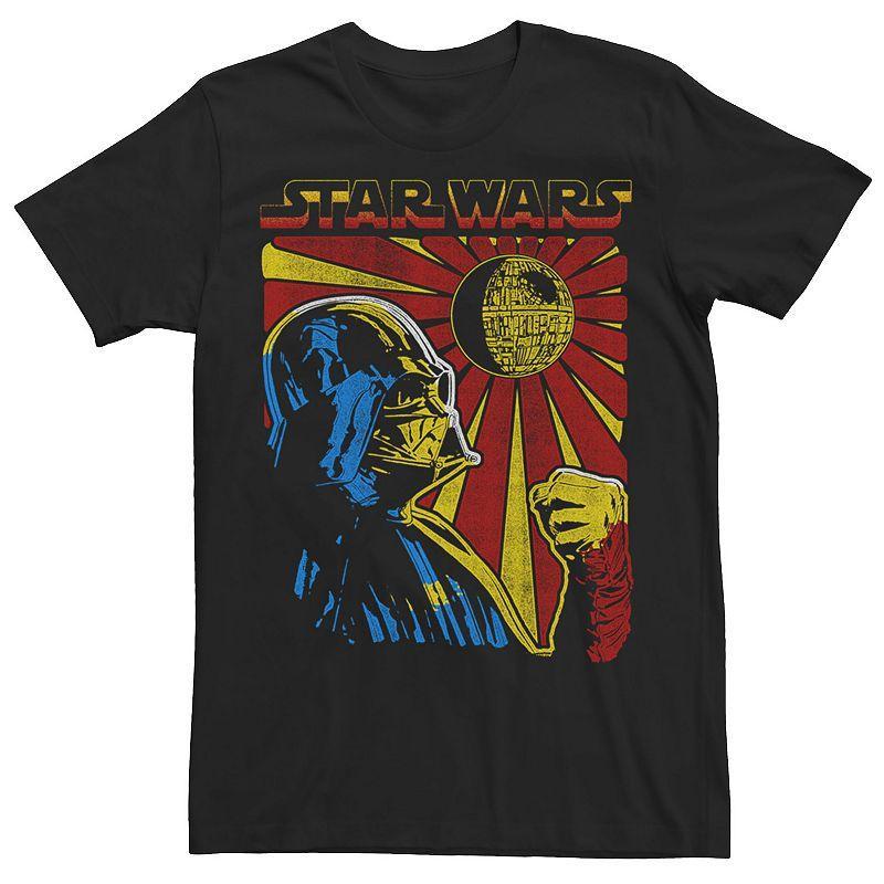 Mens Star Wars Darth Vader Propaganda Style Poster Tee Product Image