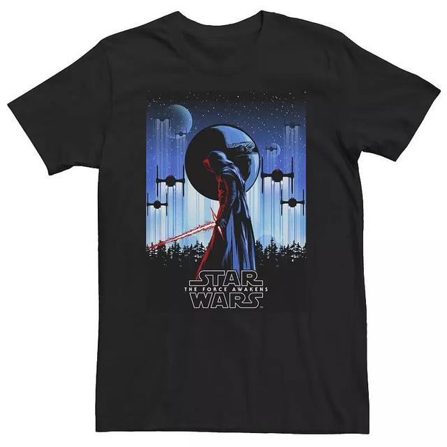 Big & Tall Star Wars Kylo Rise To Power Poster Tee, Mens Product Image