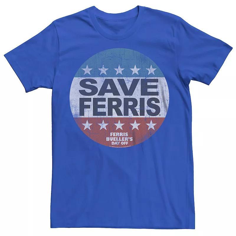 Mens Ferries Bueller Save Ferris Graphic Tee Product Image