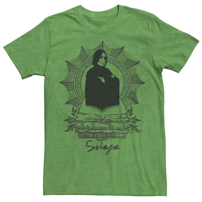 Mens Harry Potter Snape Books Portrait Graphic Tee Product Image