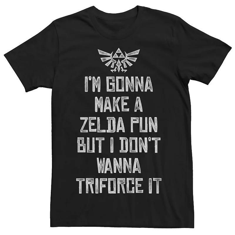 Mens Nintendo Zelda Funny Pun Graphic Tee Product Image