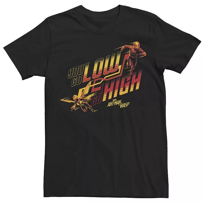 Mens Marvel Ant-Man & Wasp You Go Low Go High Tee Product Image