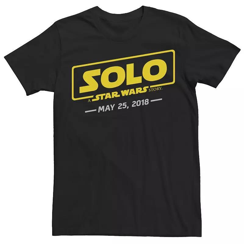 Mens Star Wars Han Solo Movie Logo Tee Product Image