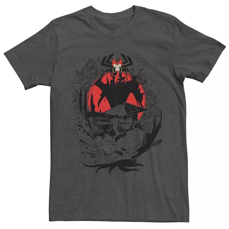 Mens Star Wars Boba Fett The Mandalorian Vibrance Tee Royal Grey Product Image