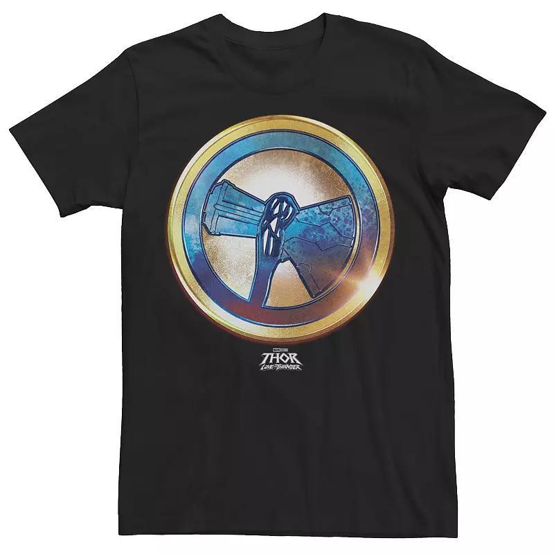 Adult Marvel Avengers Pride Rainbow Drip Logo Tee, Mens Product Image