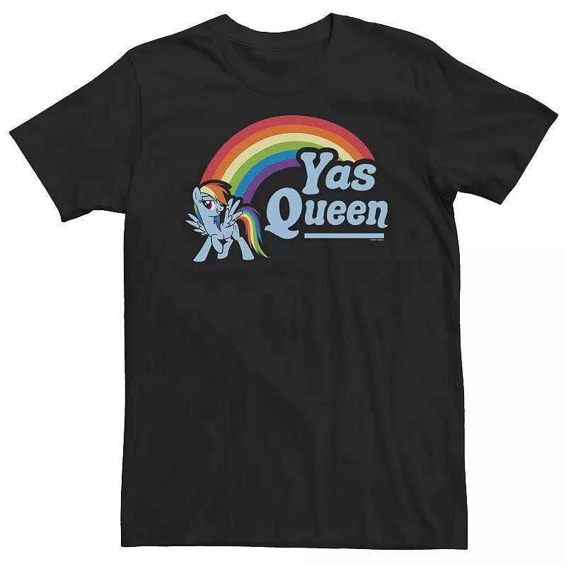 Big & Tall My Little Pony: Friendship Is Magic Rainbow Dash Yas Queen Tee, Mens Product Image