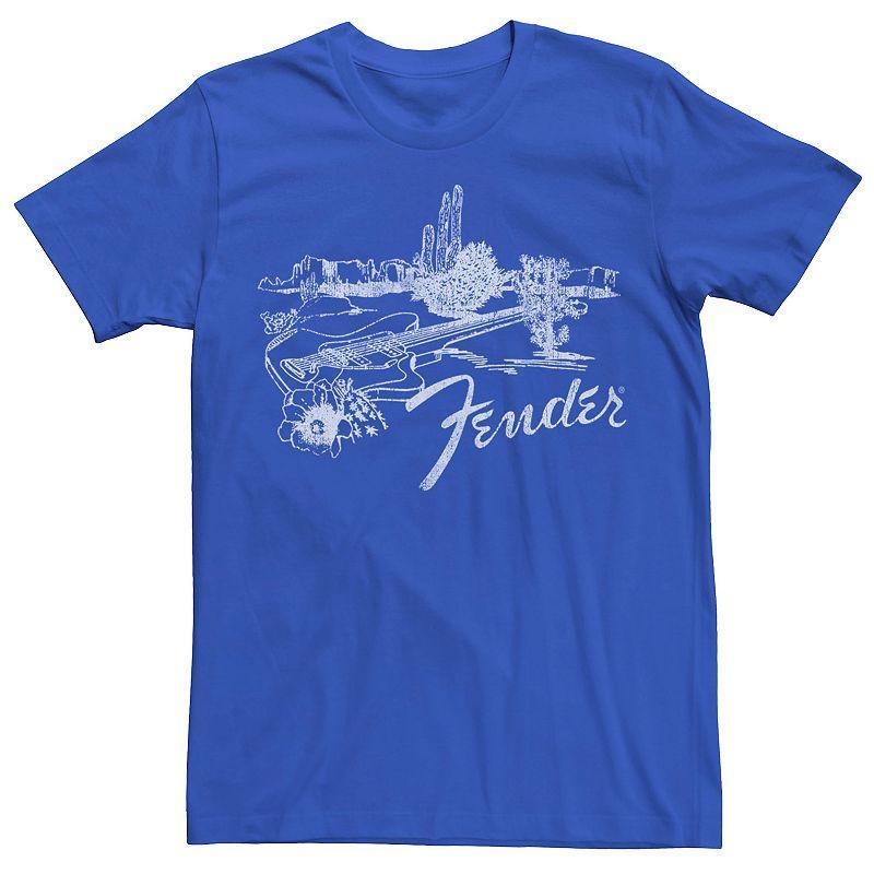 Mens Fender Desert Nature Draw Tee Product Image