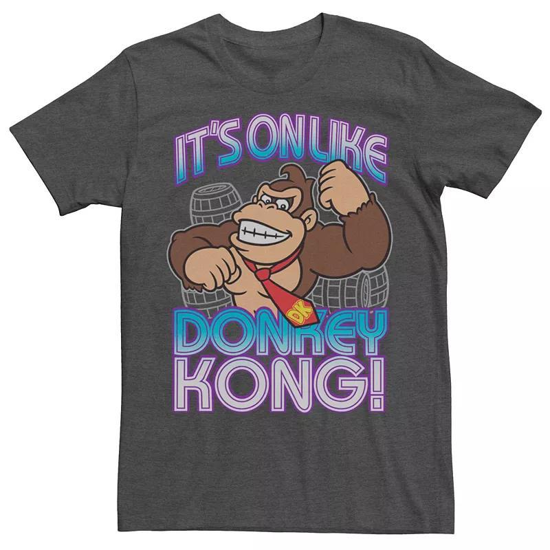 Mens Donkey Kong Its On Tee Grey Heather Product Image