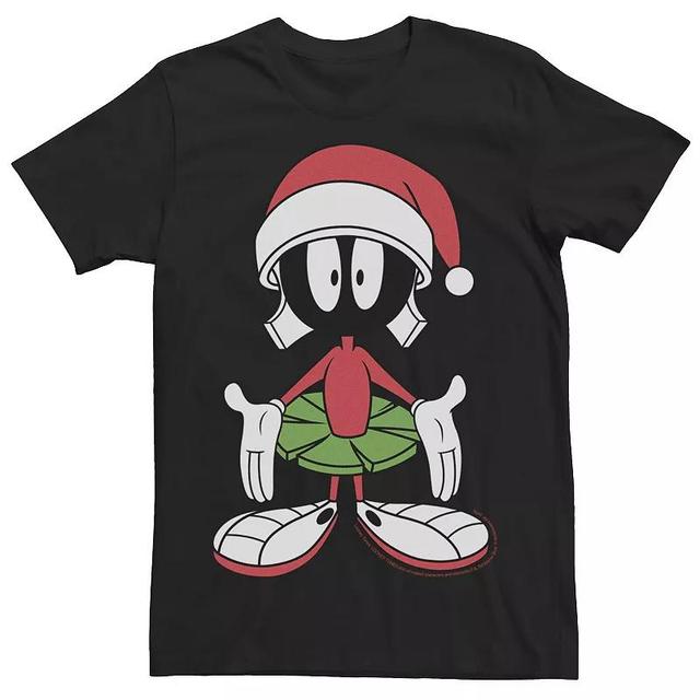 Mens Looney Tunes Marvin Christmas Short Sleeve T-shirt Product Image