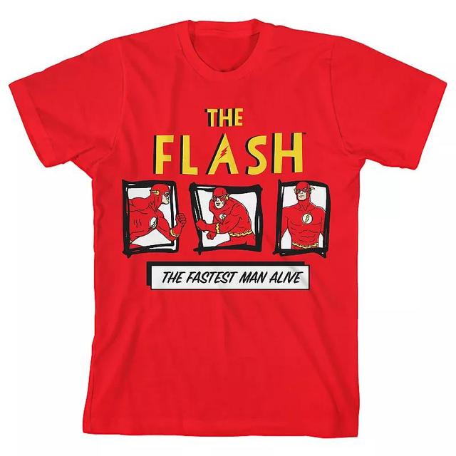 Boys 8-20 Flash The Fastest Man Alive Graphic Tee, Boys Product Image