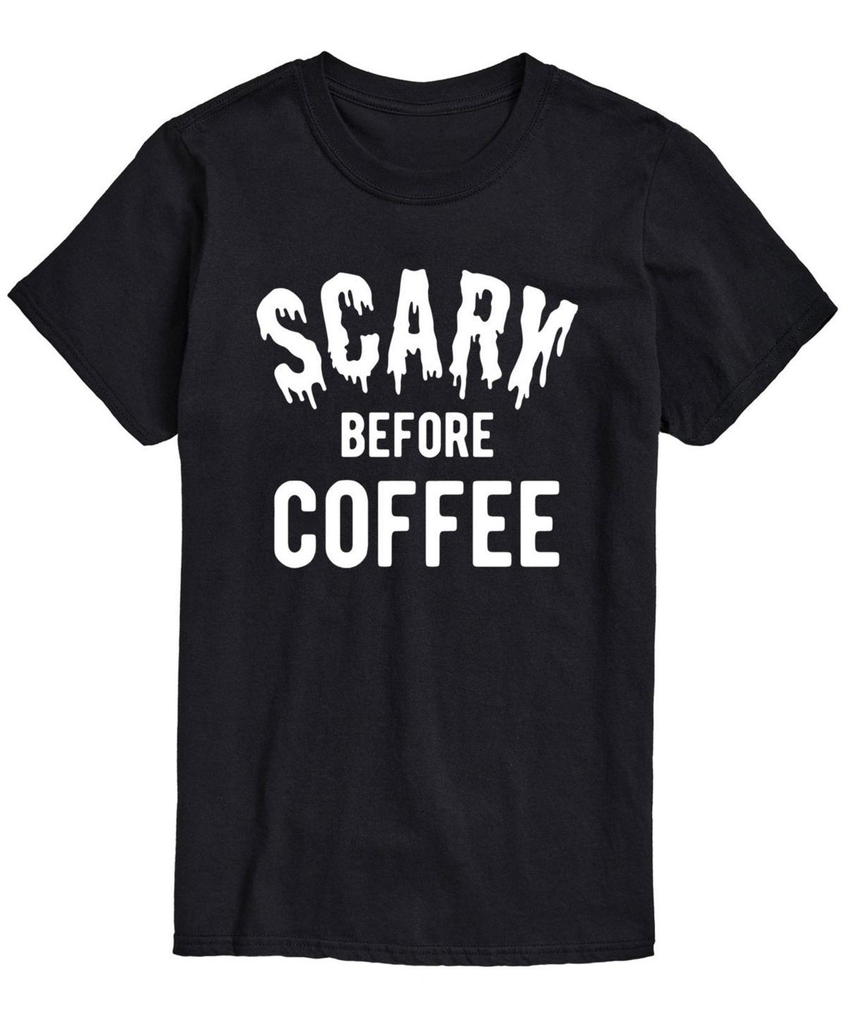 Airwaves Mens Scary Before Coffee Classic Fit T-shirt Product Image