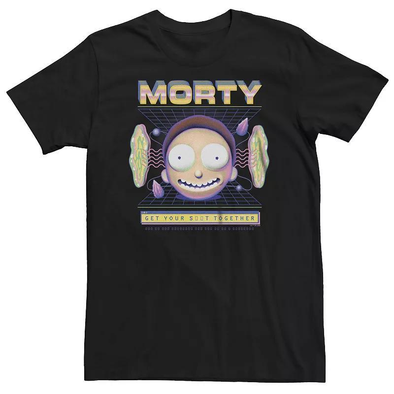 Big & Tall Rick And Morty Get Your Together Tee, Mens Product Image