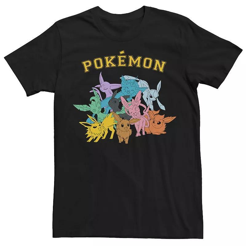 Mens Pokmon Gotta Catch All Eeveelutions Tee Product Image