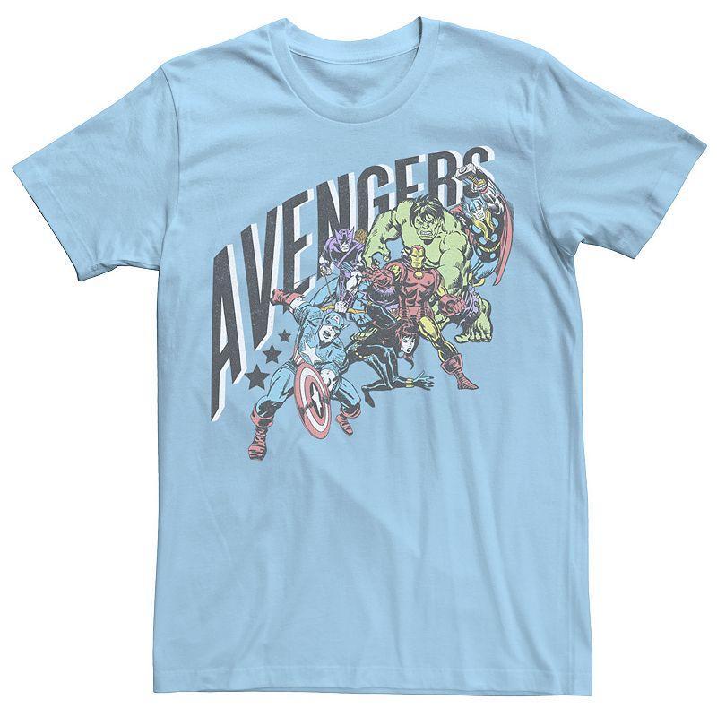 Mens Marvel Avengers Ready For Action Group Shot Tee Product Image