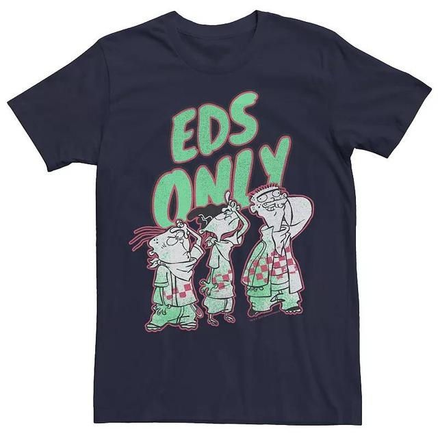 Mens Ed, Edd & Eddy Eds Only Portrait Tee Kelly Grey Product Image