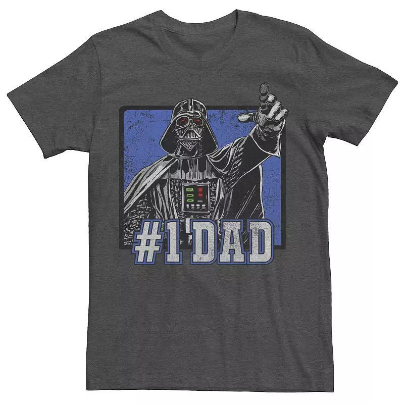 Mens Star Wars Darth Vader Number One Father Tee Product Image