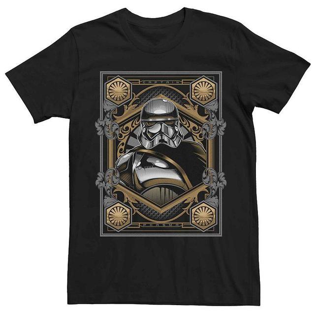 Mens Star Wars Captain Phasma Poster Tee Grey Product Image