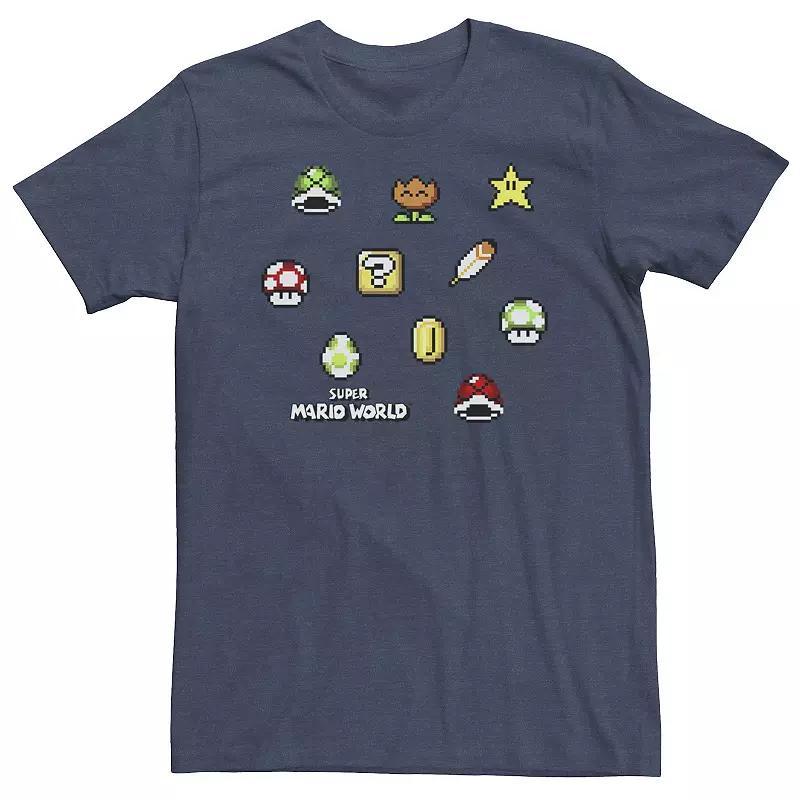 Mens Nintendo Super Mario Bowser Enemy Group Tee Product Image