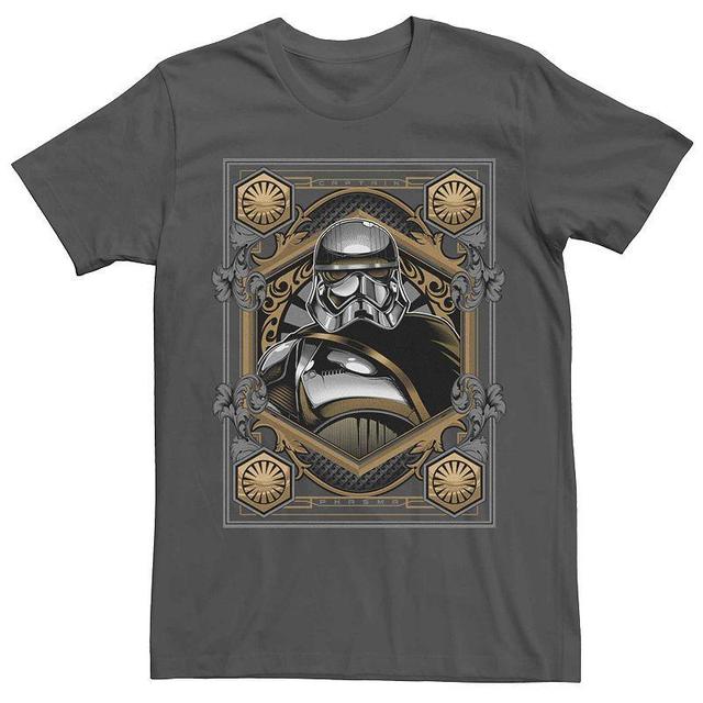 Mens Star Wars Captain Phasma Poster Tee Grey Product Image