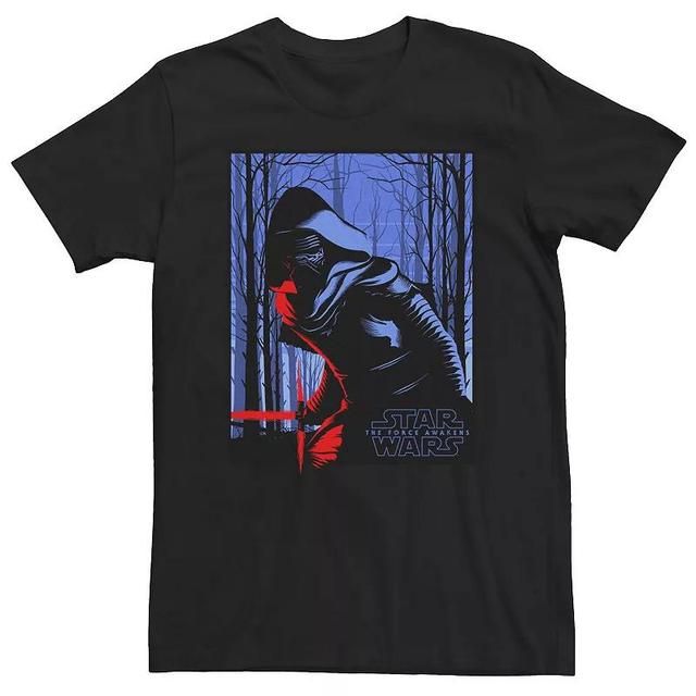 Big & Tall Star Wars Kylo Into The Woods Tee, Mens Product Image