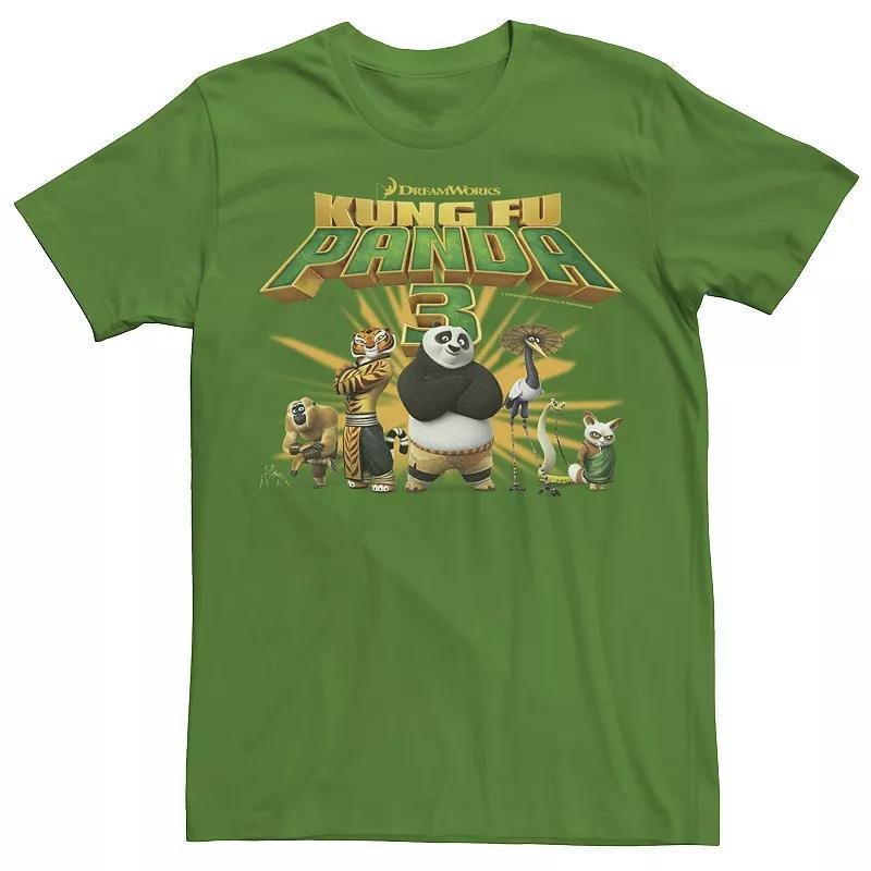 Mens Kung Fu Panda 3 Movie Logo Tee Product Image