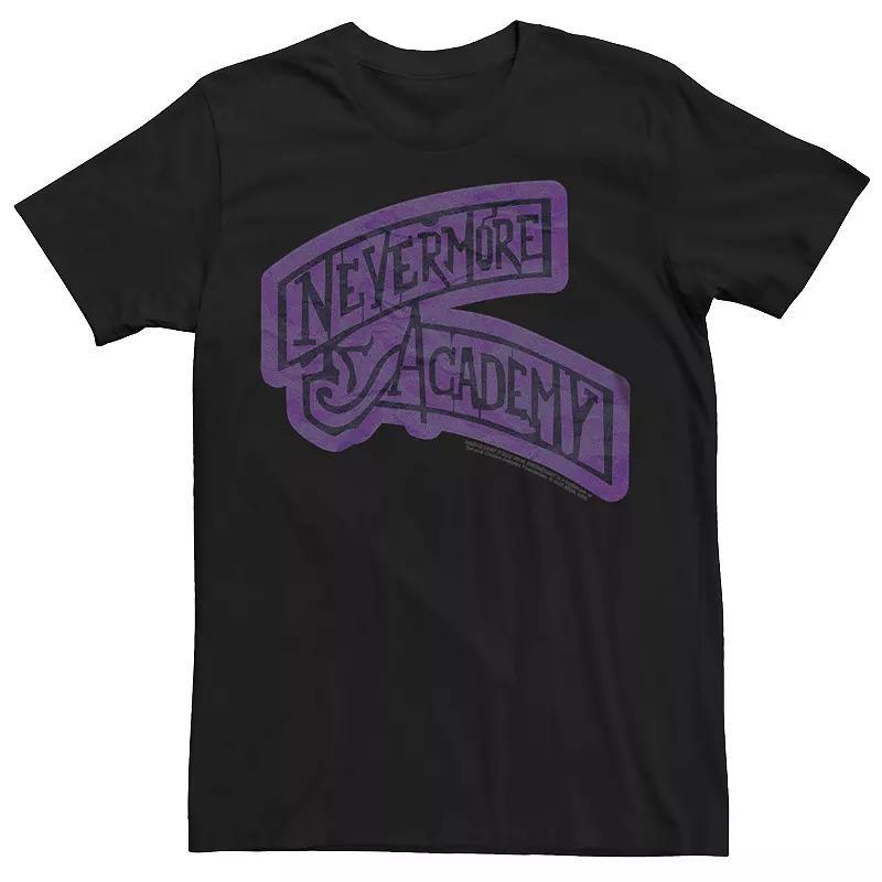 Mens Wednesday Nevermore Academy Logo Tee Product Image