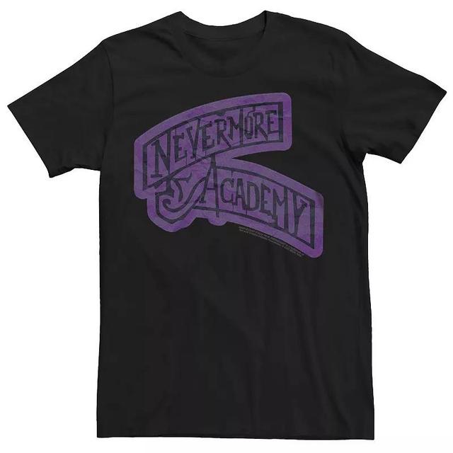 Mens Wednesday Nevermore Academy Logo Tee Product Image