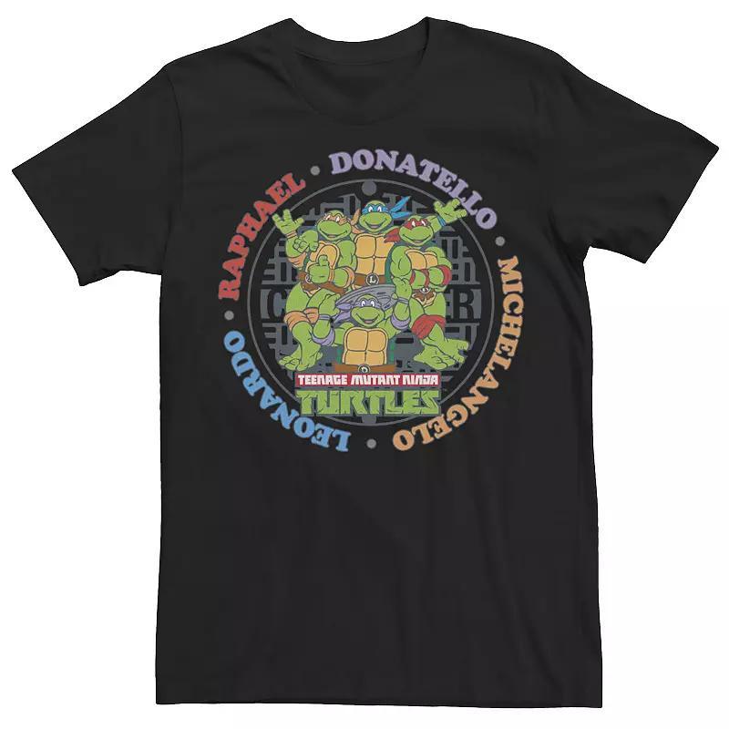 Mens Teenage Mutant Ninja Turtles Group Tee Product Image