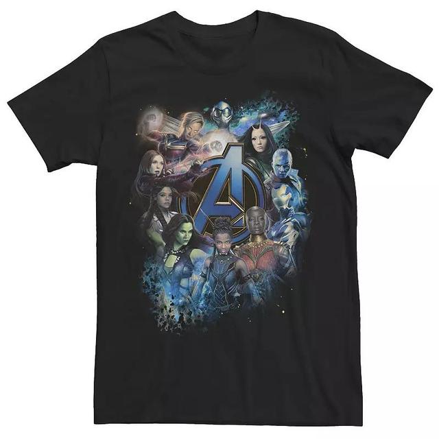 Mens Marvel Avengers: Endgame Cast Collage Portrait Tee Product Image