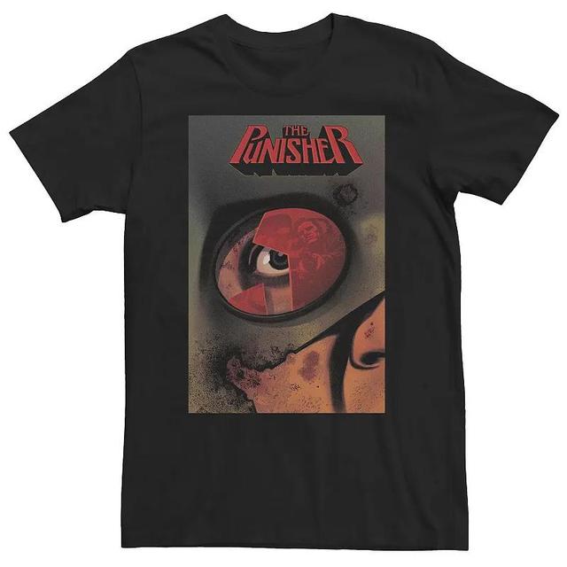 Big & Tall Marvel Comixology The Punisher War In Bagalia Comic Cover Tee, Mens Product Image