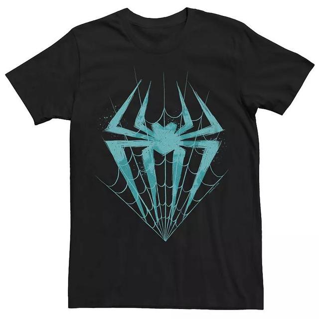 Mens Marvel Spiderman Across The Spider Verse Icon With Web Graphic Tee Black Product Image