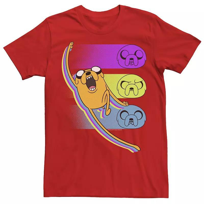 Mens CN Adventure Time Jake Emotions Tee Red Product Image