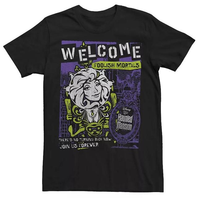 Mens The Haunted Mansion Welcome Foolish Mortals Graphic Tee Product Image