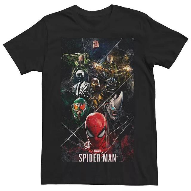 Mens Spider-Man Gamerverse Villain Webs Tee Product Image