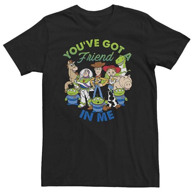 Big & Tall Disney / Pixar Toy Story Cartoon Group Shot Tee, Mens Product Image