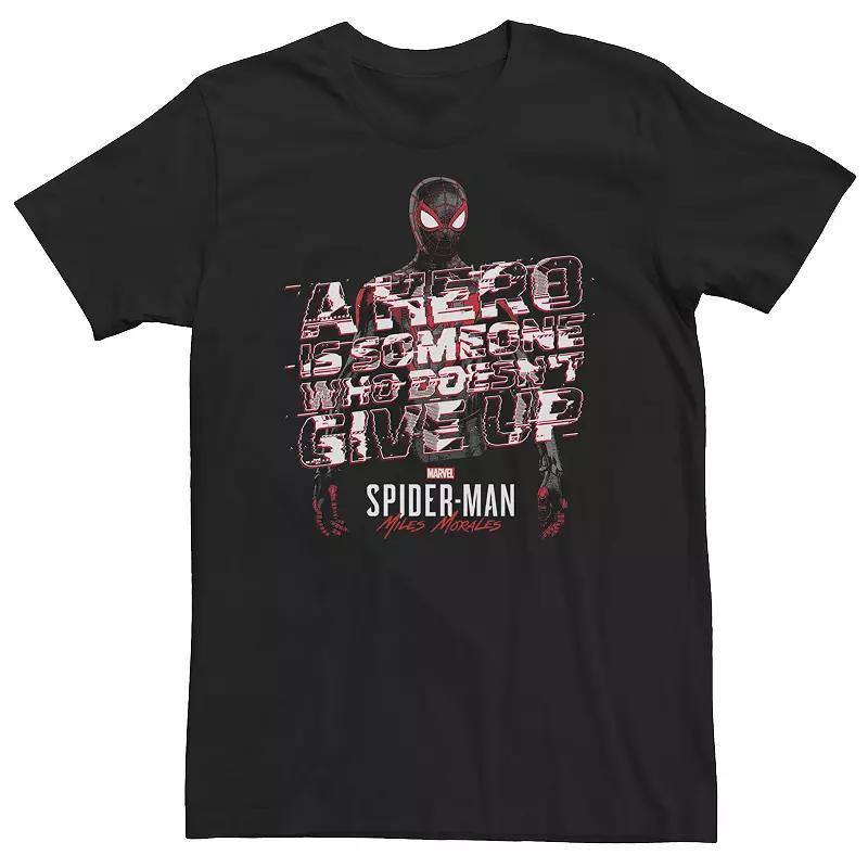 Mens Marvel Spider-Man Far From Home Ned American Bachelors Logo Graphic Tee Grey Product Image