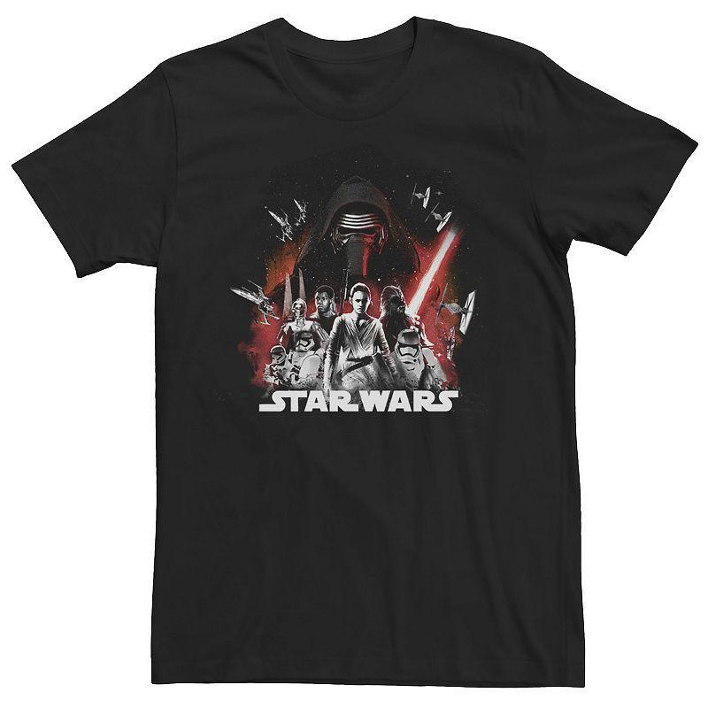 Mens Star Wars The Awakening Poster Graphic Tee Product Image