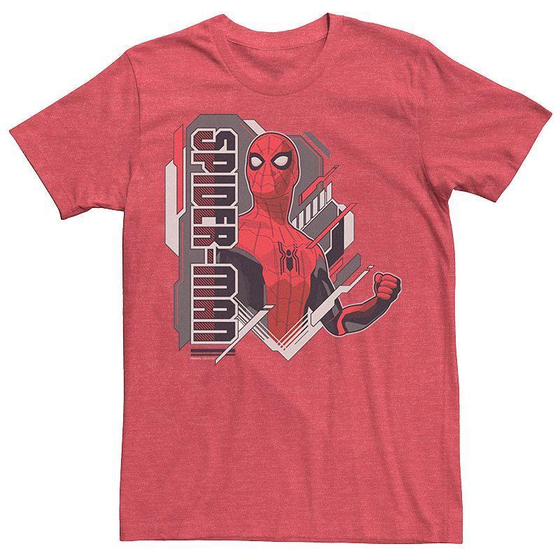 Mens Marvel Spider-Man Far From Home Comic Poster Graphic Tee Product Image