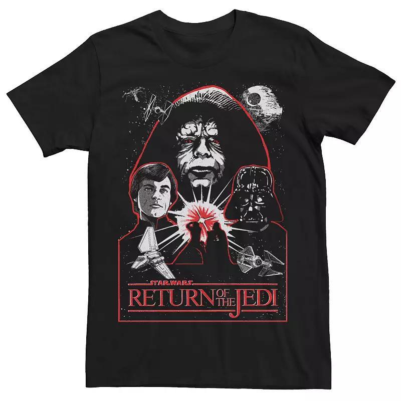 Mens Star Wars The Return Of The Jedi The Finale Of Trilogy Poster Tee Product Image