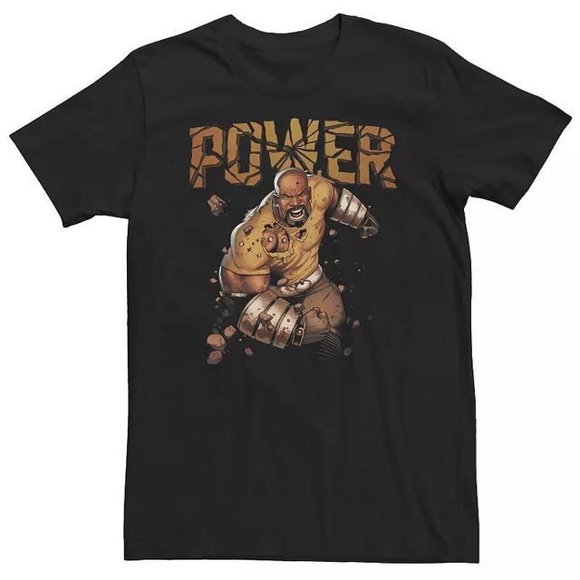 Big & Tall Marvel Luke Cage Power Tee, Mens Product Image