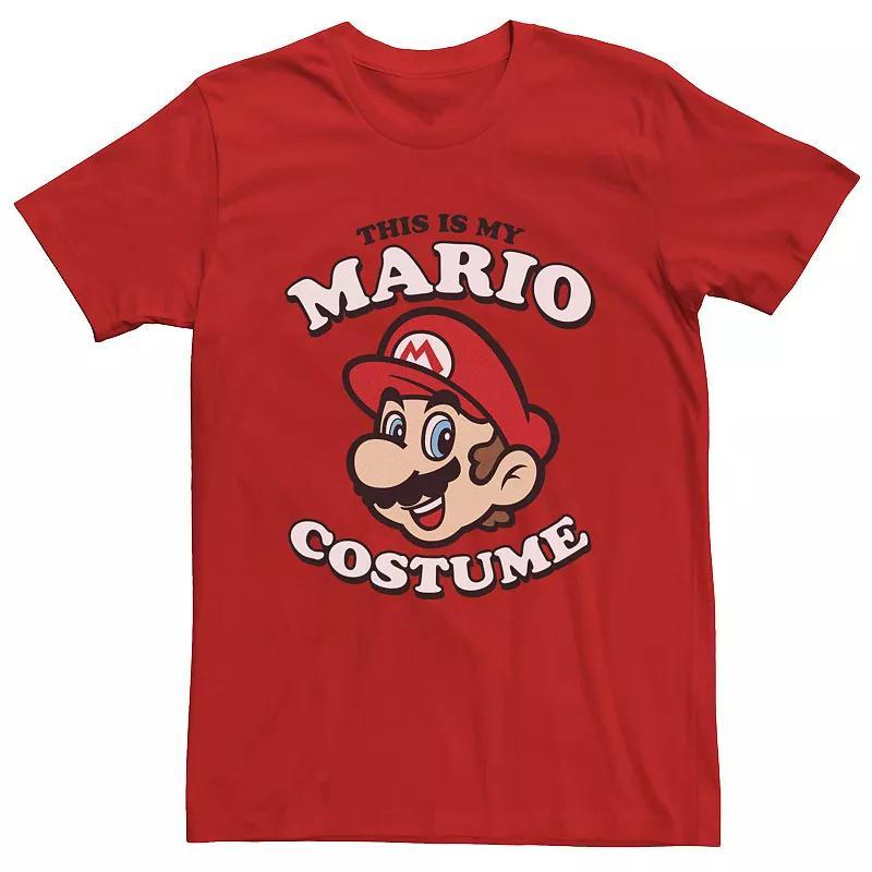 Mens Nintendo This Is My Mario Costume Tee Product Image