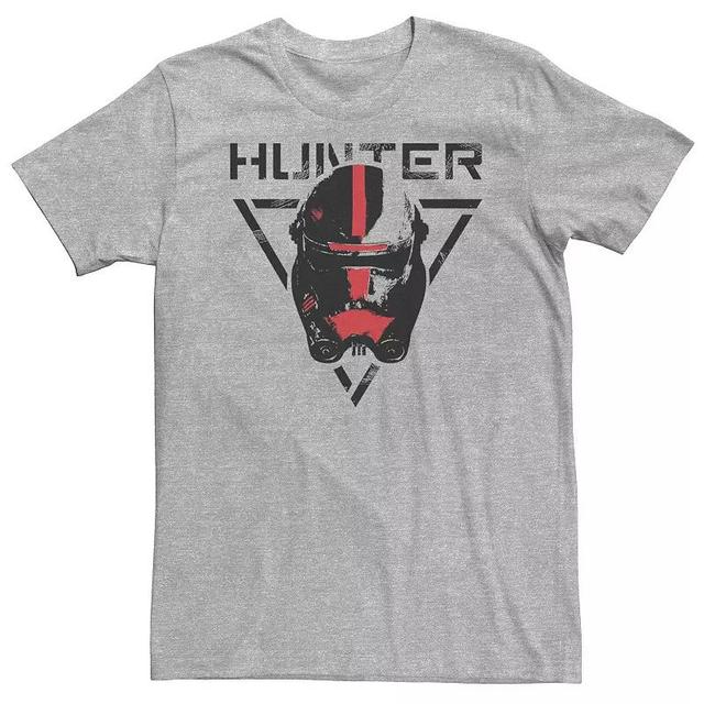 Big & Tall Star Wars: The Bad Batch Hunter C1 Tee, Mens Athletic Grey Product Image