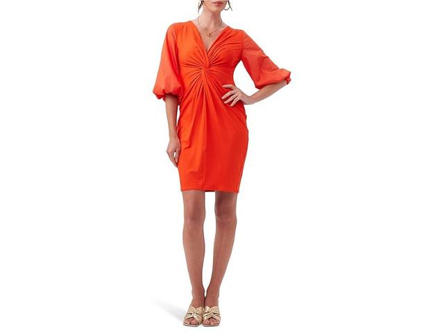 Trina Turk Palm Coast Dress (Reef Red) Women's Dress Product Image