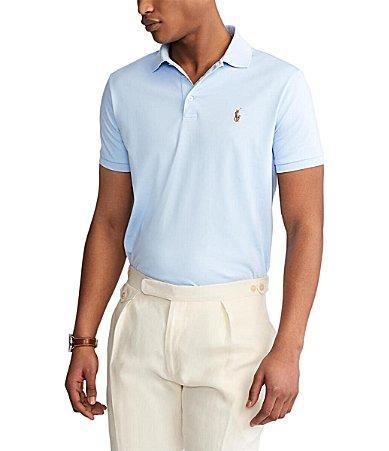 Polo Ralph Lauren Custom Slim-Fit Multicolored Pony Soft Cotton Short Product Image