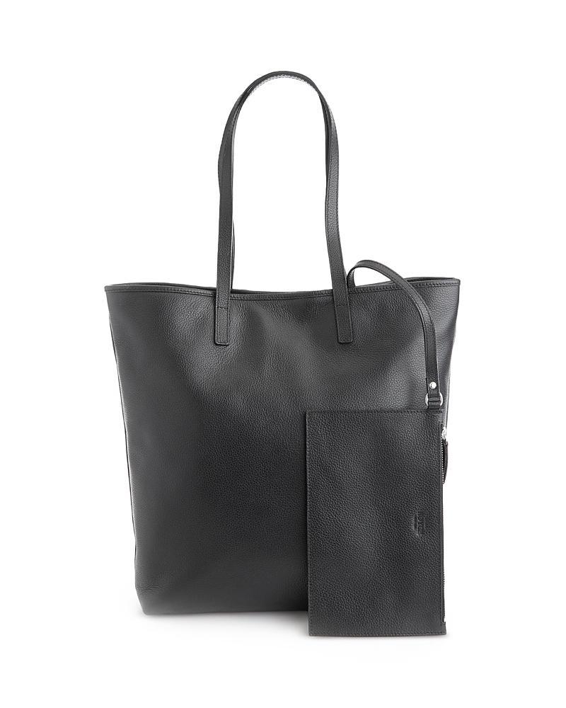 Womens Pebble Grain Tall Tote Bag Product Image