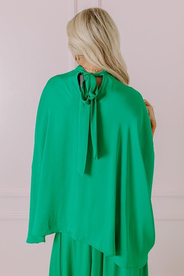 With You Always Shift Top in Green Product Image