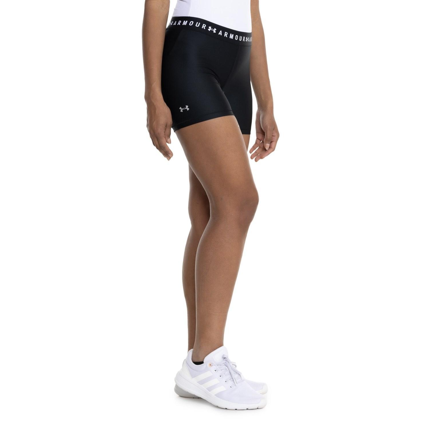 Under Armour HeatGear® Middy Compression Shorts - Mid Rise Product Image