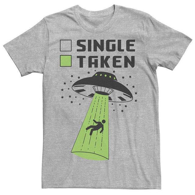 Mens Single or Taken Tee Athletic Grey Product Image