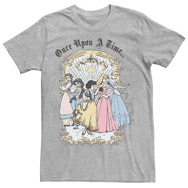 Mens Disney Princess Once Upon A Time Vintage Cartoon Tee Product Image