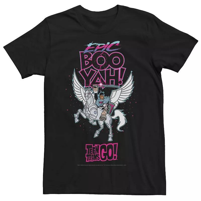 Mens DC Comics Teen Titans Go! Cyborg Epic Boo Yah! Tee Product Image